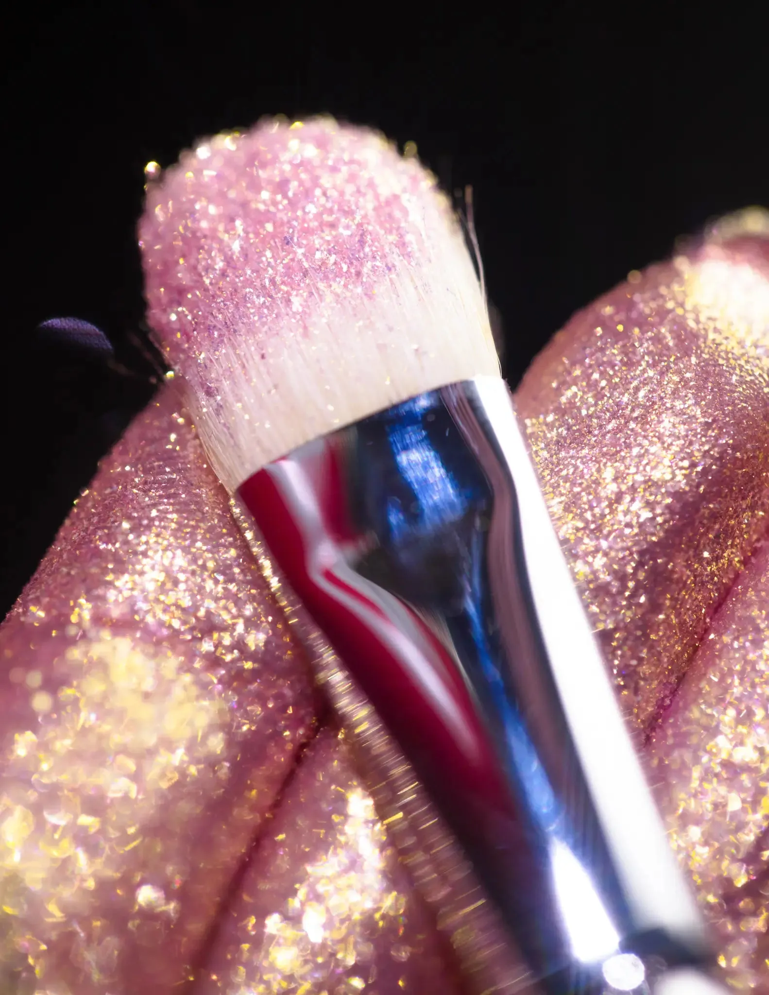 #01 Rose Gold Eyeshadow Glitter