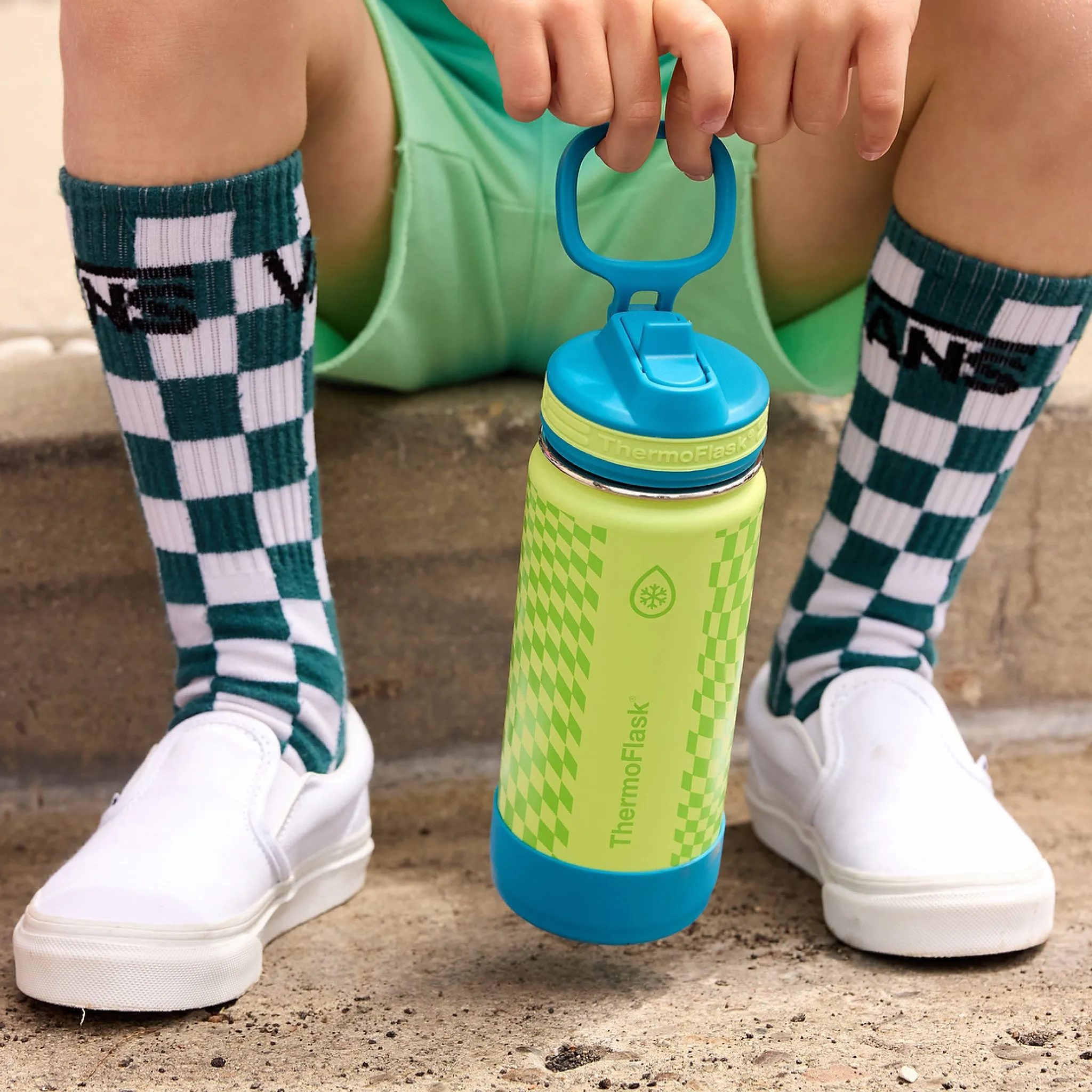 16oz Kids Straw Bottle 2pk