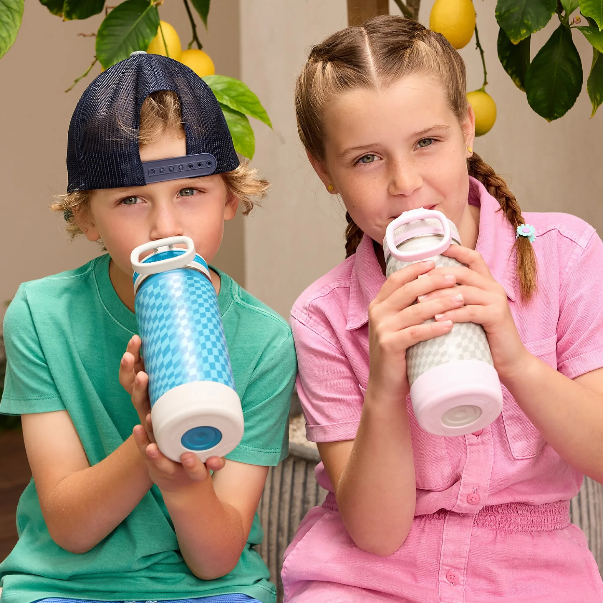 16oz Kids Straw Bottle 2pk