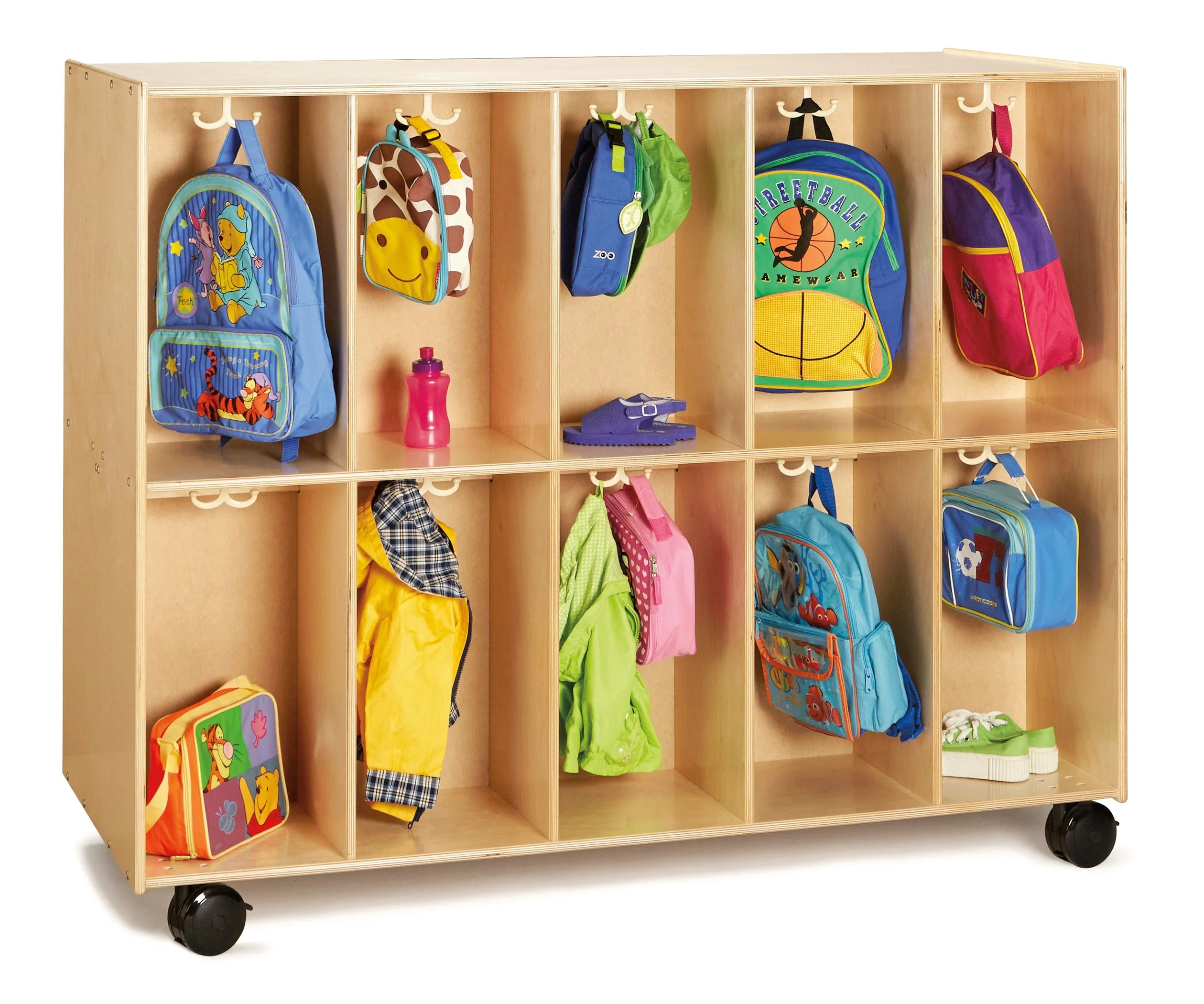 20 Section Mobile Backpack Cubbie by Jonti-Craft