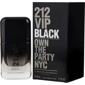 212 Vip Black Edp Spray by Carolina Herrera for Men - 100 Ml