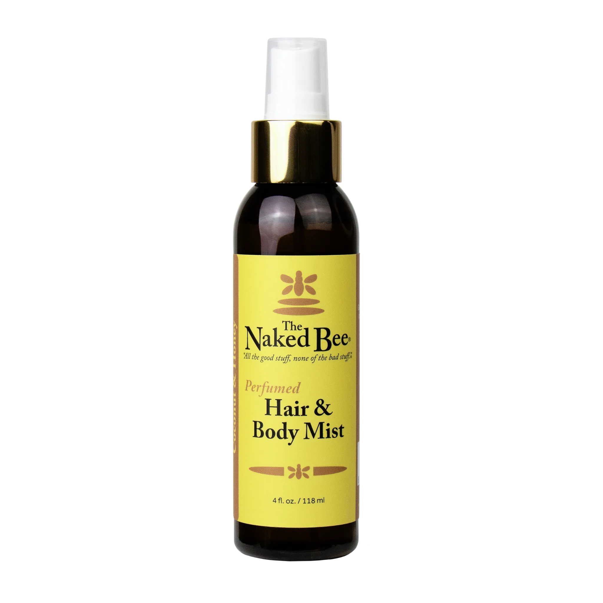 4 oz. Coconut & Honey Perfumed Hair & Body Mist