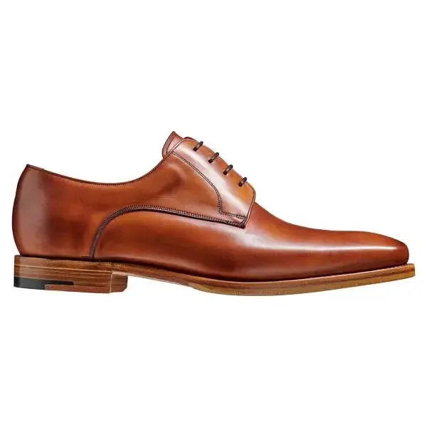 40% OFF BARKER Ellon Shoes - Mens Derby Shoes - Antique Rosewood Calf -  Size: UK 10 & 10.5