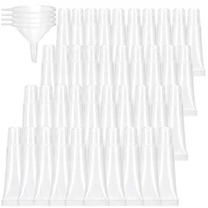 40 Pcs 10ml Empty Lip Gloss Tubes