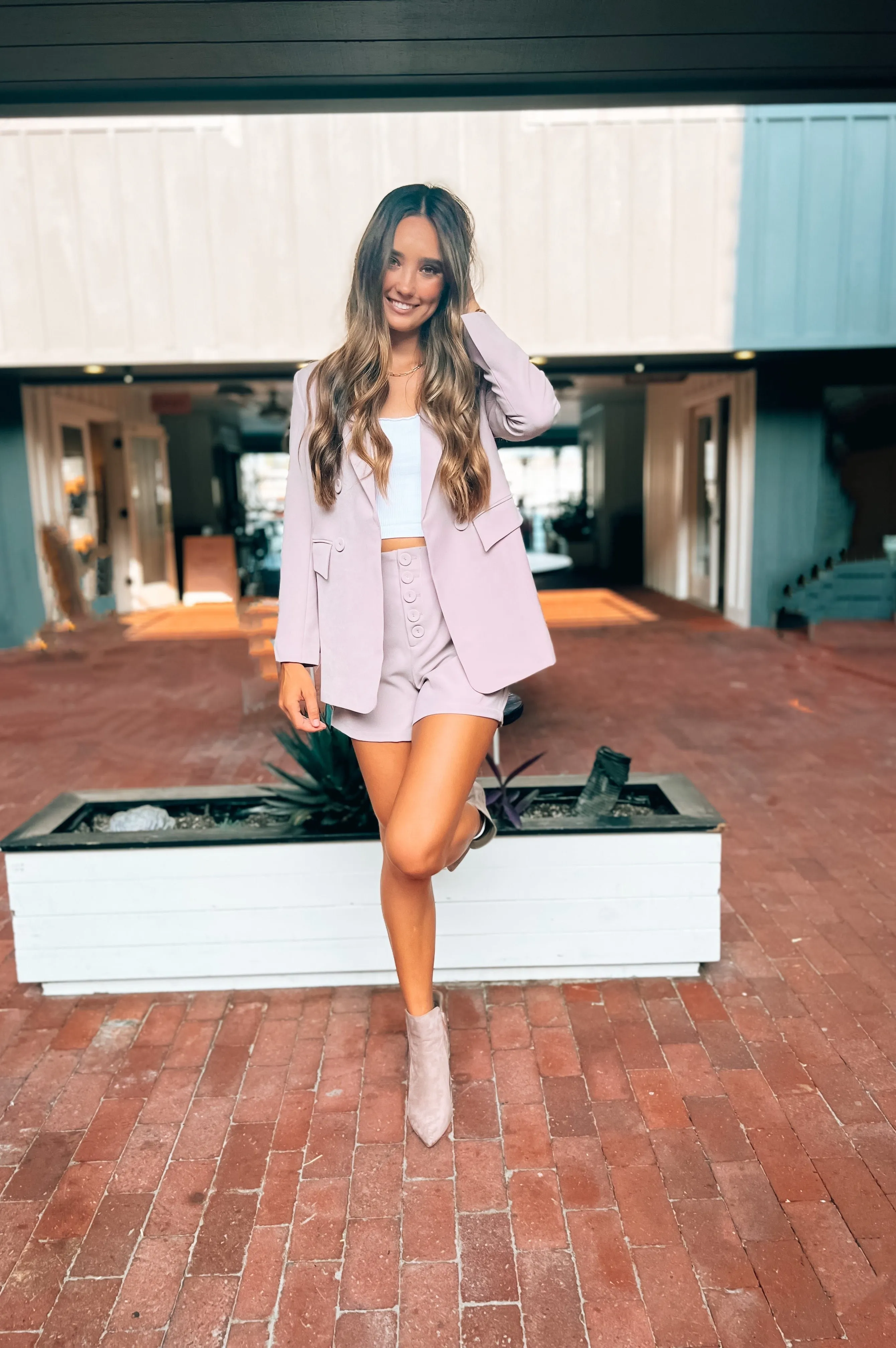 5th Avenue Pocketed Blazer
