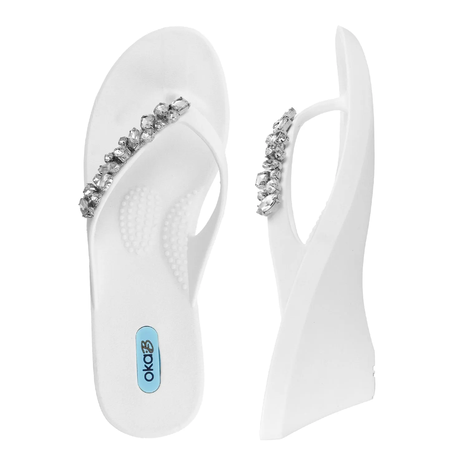 Alexa Wedge Flip Flops
