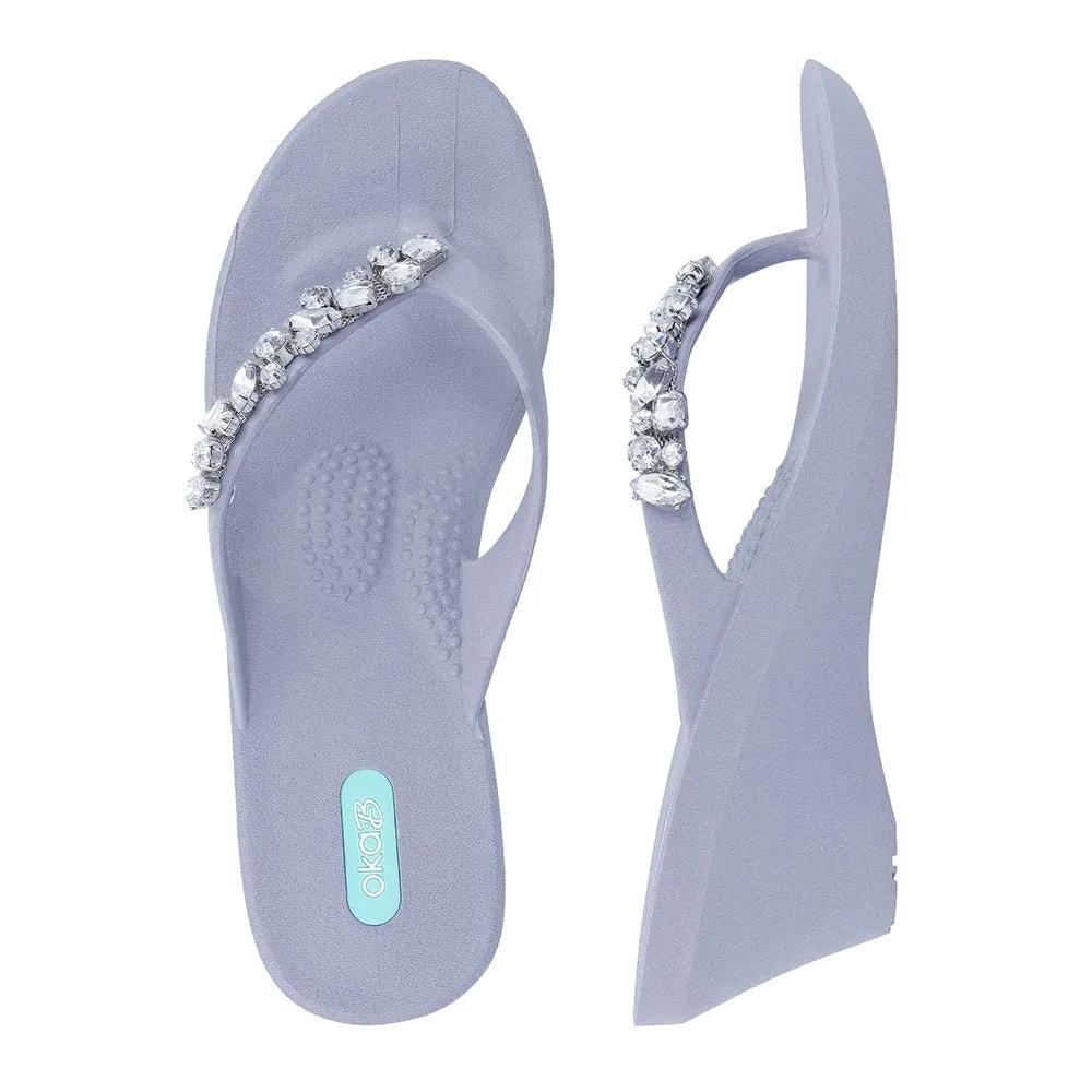 Alexa Wedge Flip Flops