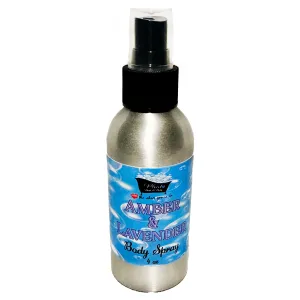 Amber and Lavender Fine Fragrance Mist Body Splash Spray Linen Room Spray 4 oz