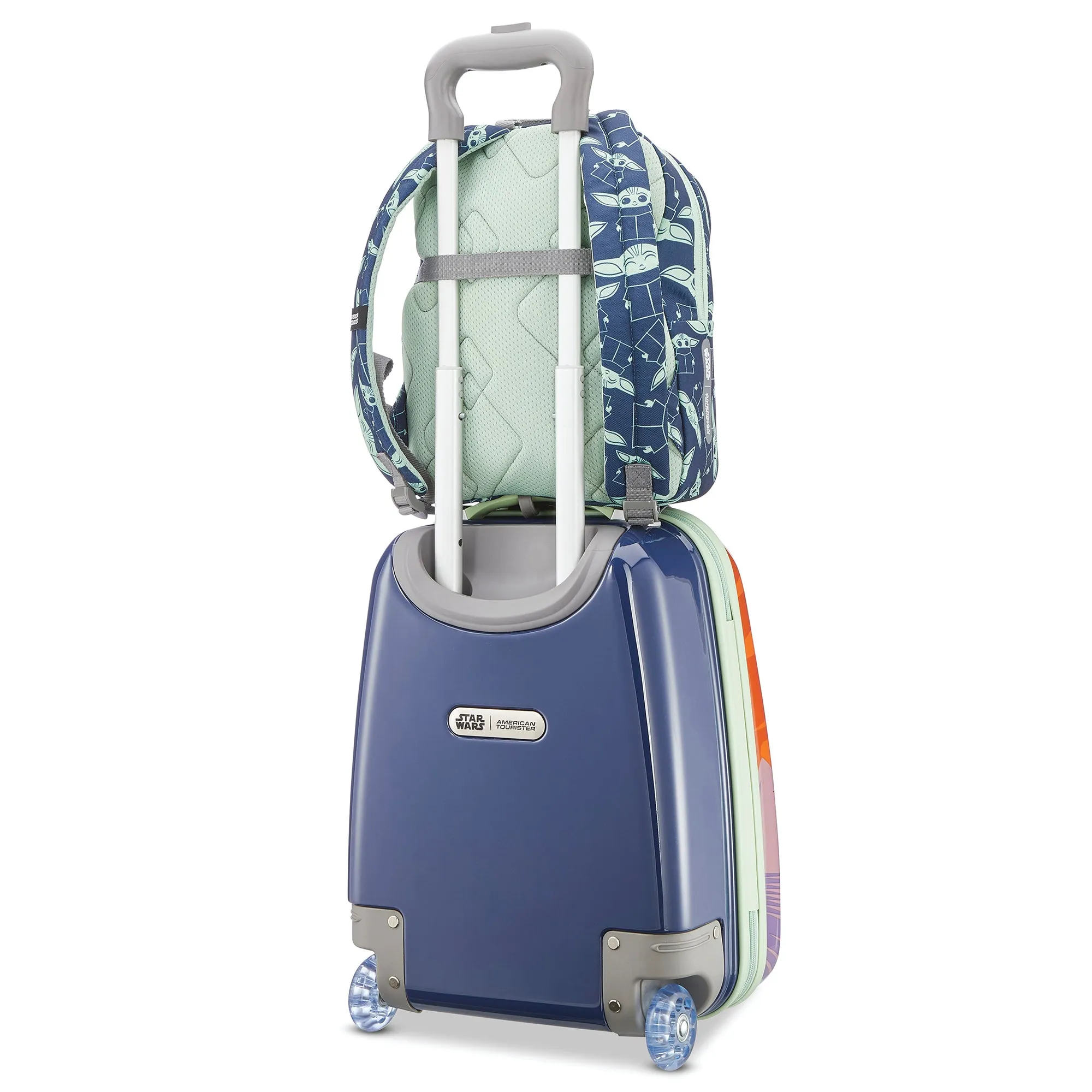 American Tourister Disney Star Wars Carry-On Suitcase & Backpack Set (Open Box)