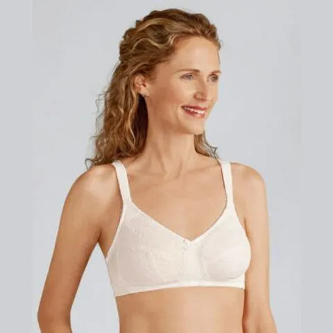 Amoena Ina Mastectomy Bra Off White