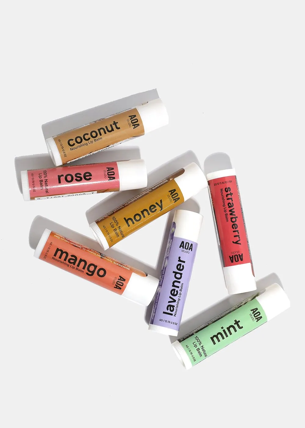 AOA Natural Nourishing Lip Balms