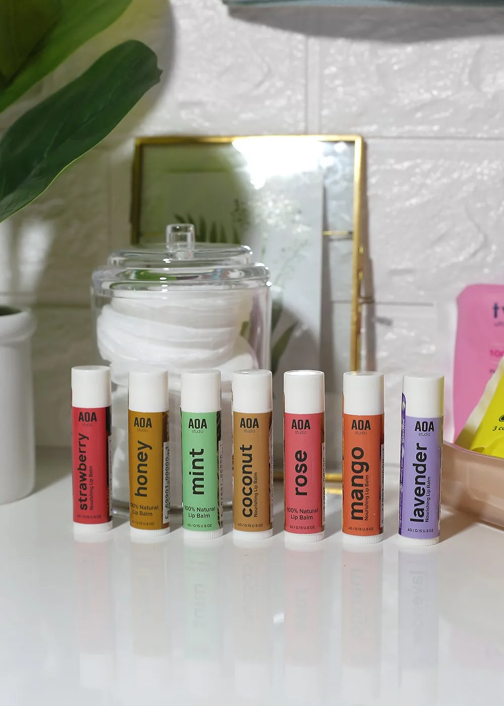 AOA Natural Nourishing Lip Balms
