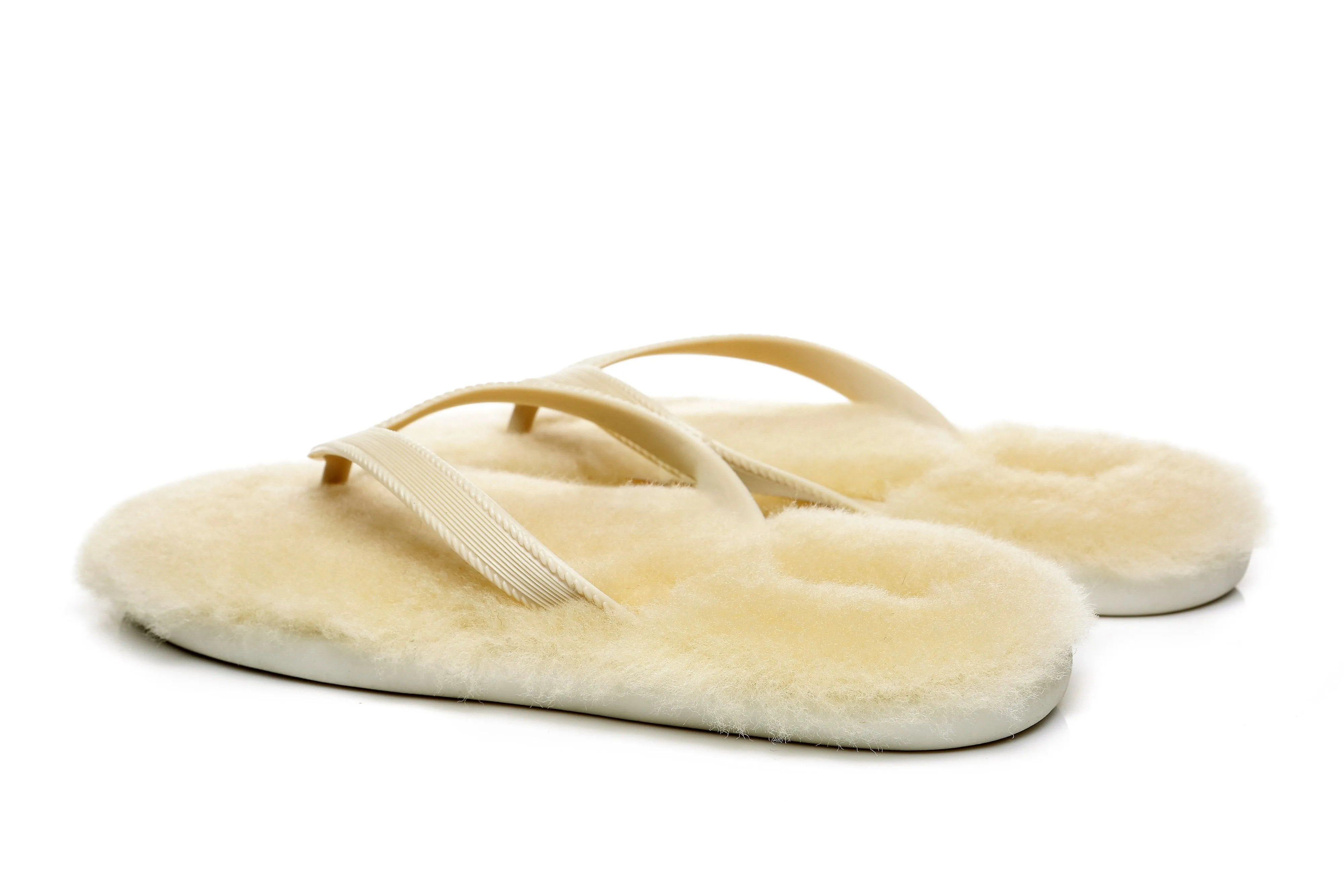 AUSTRALIAN SHEPHERD® UGG Fluffy Thong Sigma
