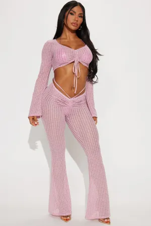 Beach Days Are Here 2 Piece Cover Up - Pink