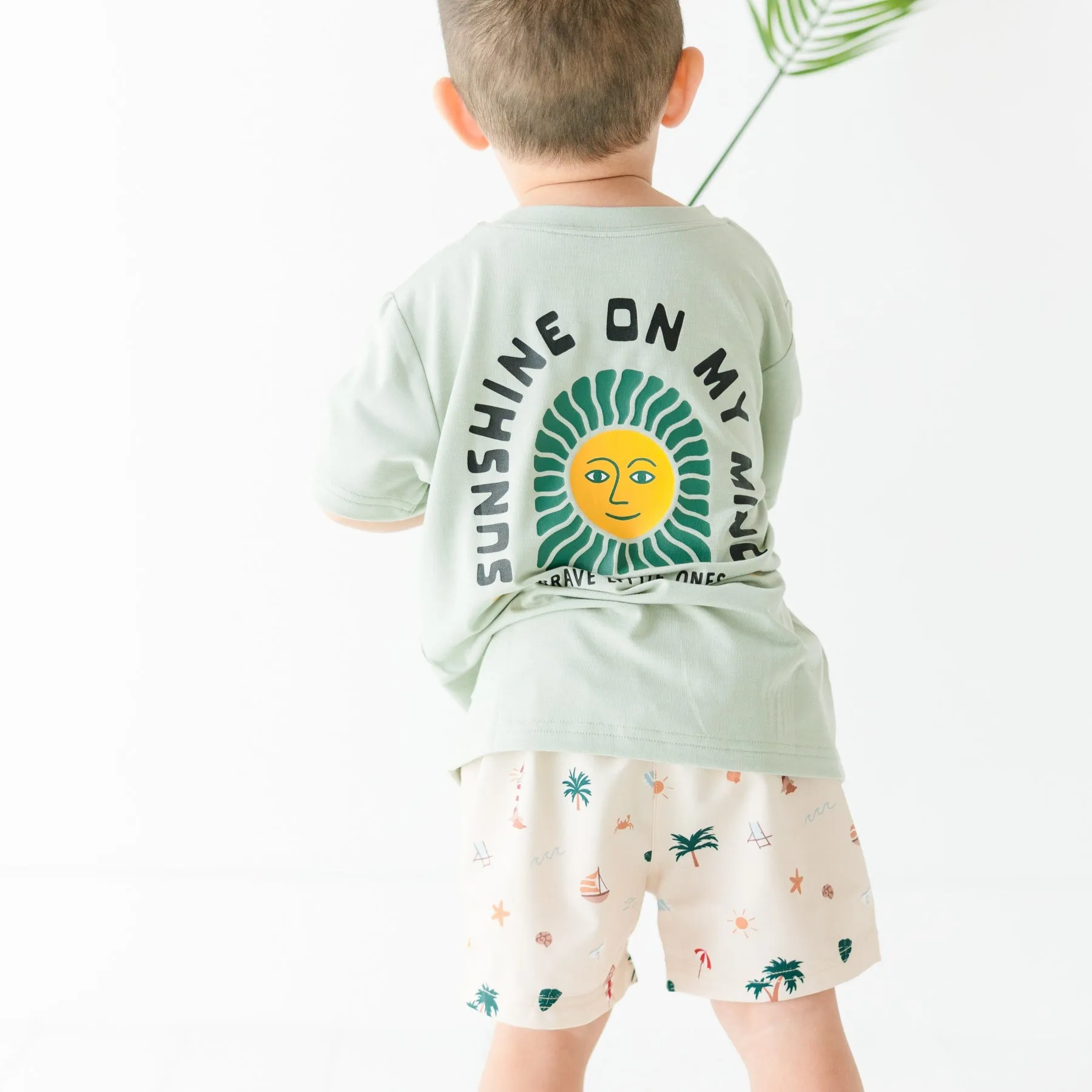 Beach Days Swim Trunks