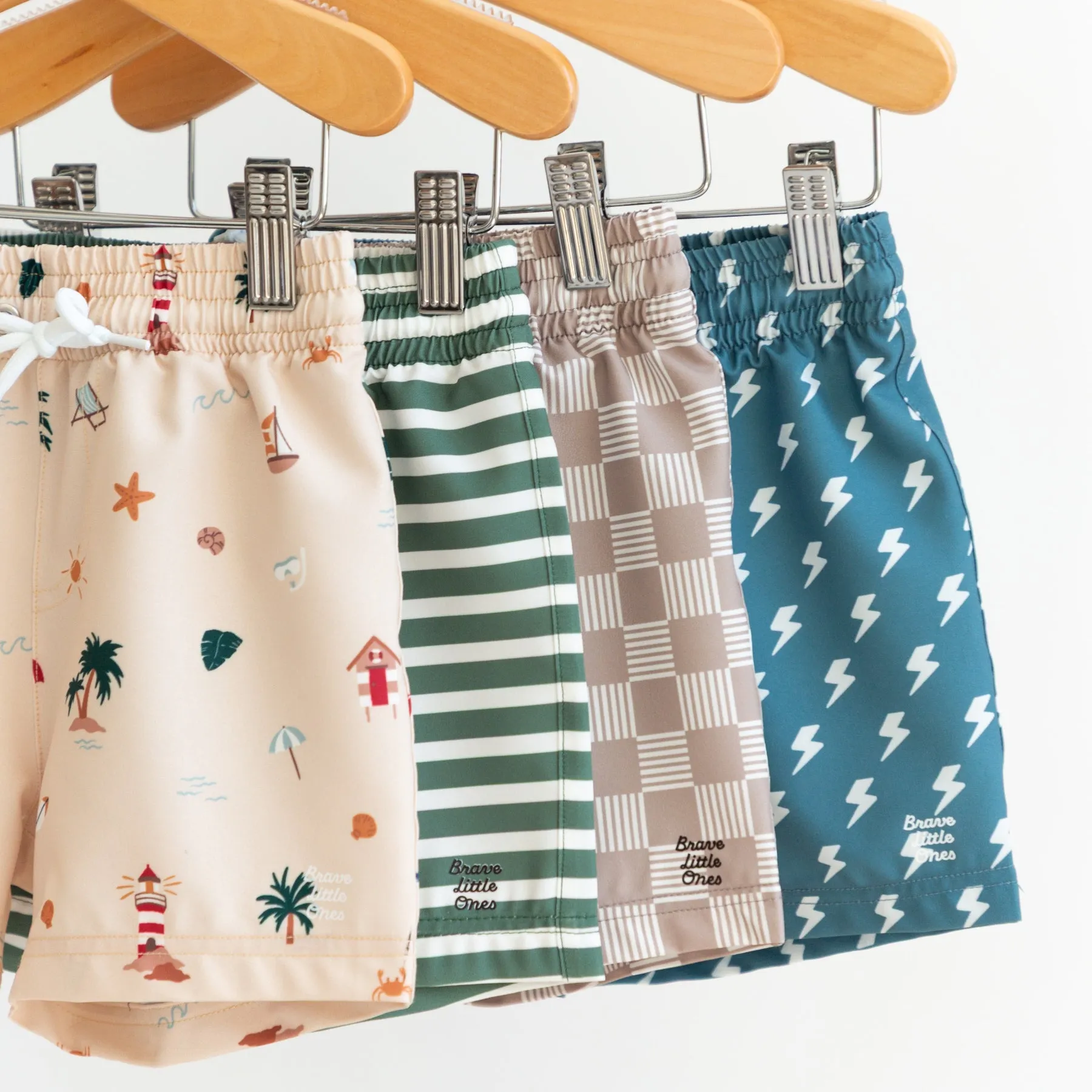 Beach Days Swim Trunks