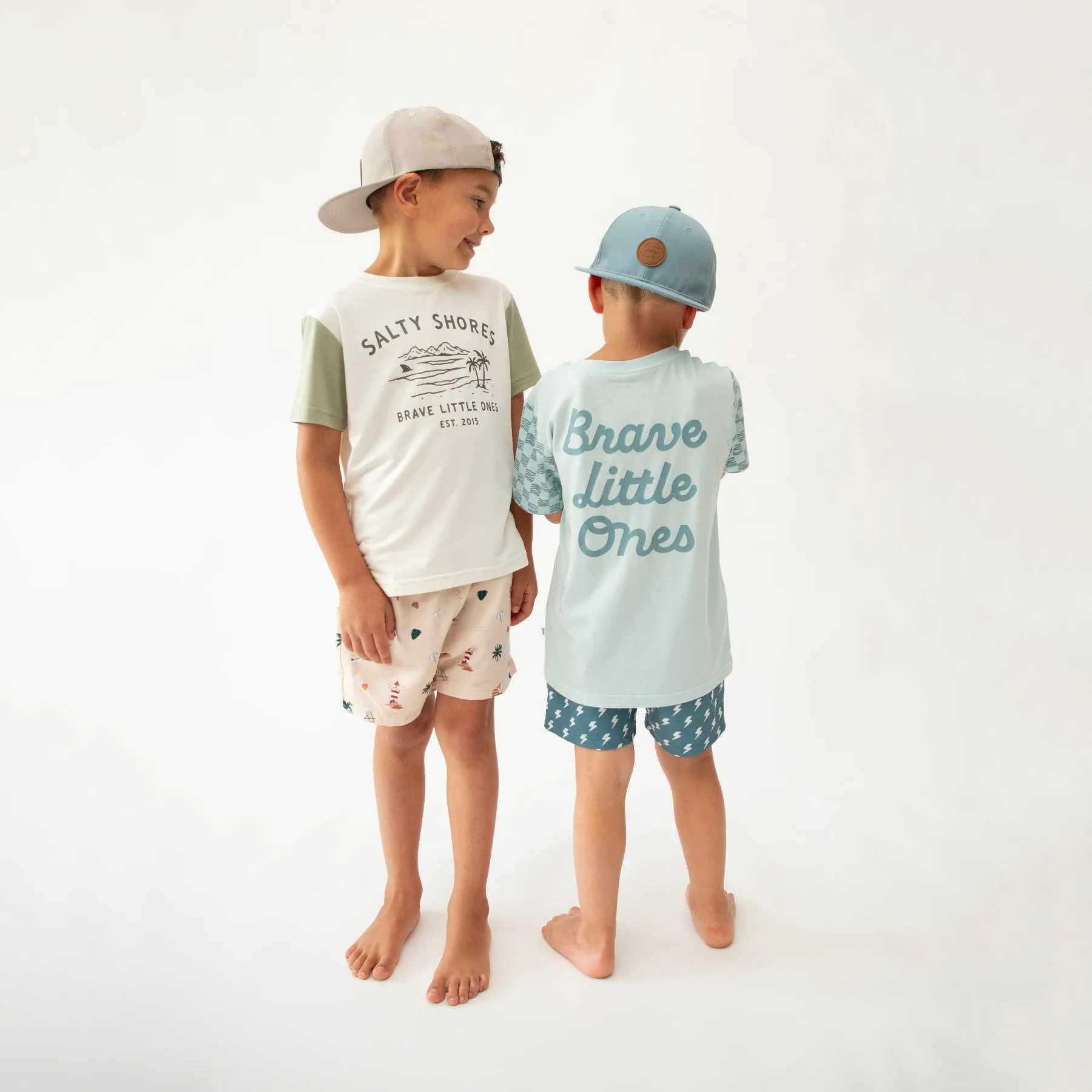 Beach Days Swim Trunks