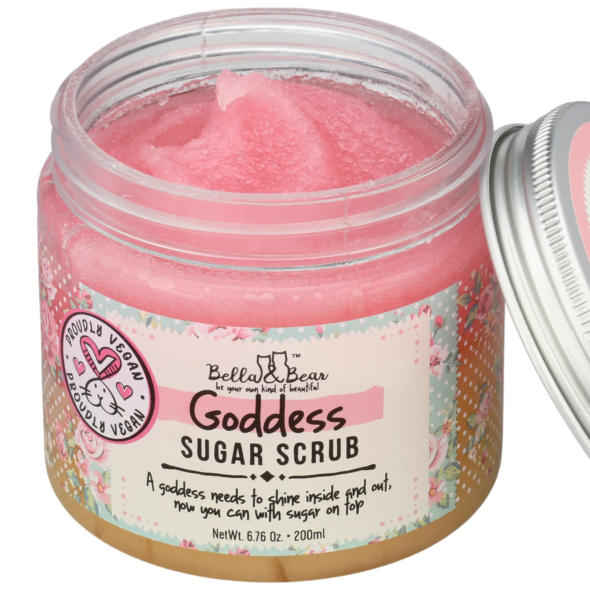 Bella & Bear - Goddess Sugar Scrub 6.7oz