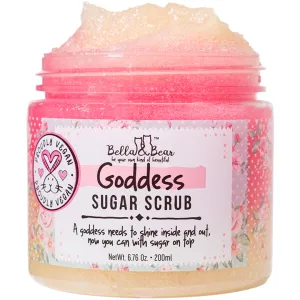 Bella & Bear Goddess Sugar Scrub Body Exfoliator, with Shower Gel 6.7oz
