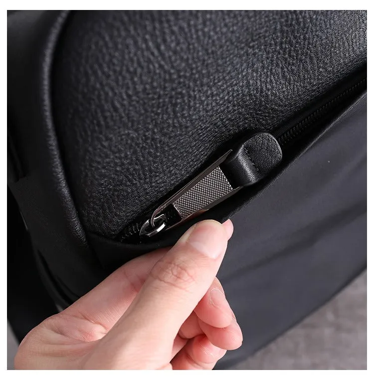 Black Leather Satchel Backpacks Womens Cute School Backpack Purse Black Leather College Rucksack for Ladies