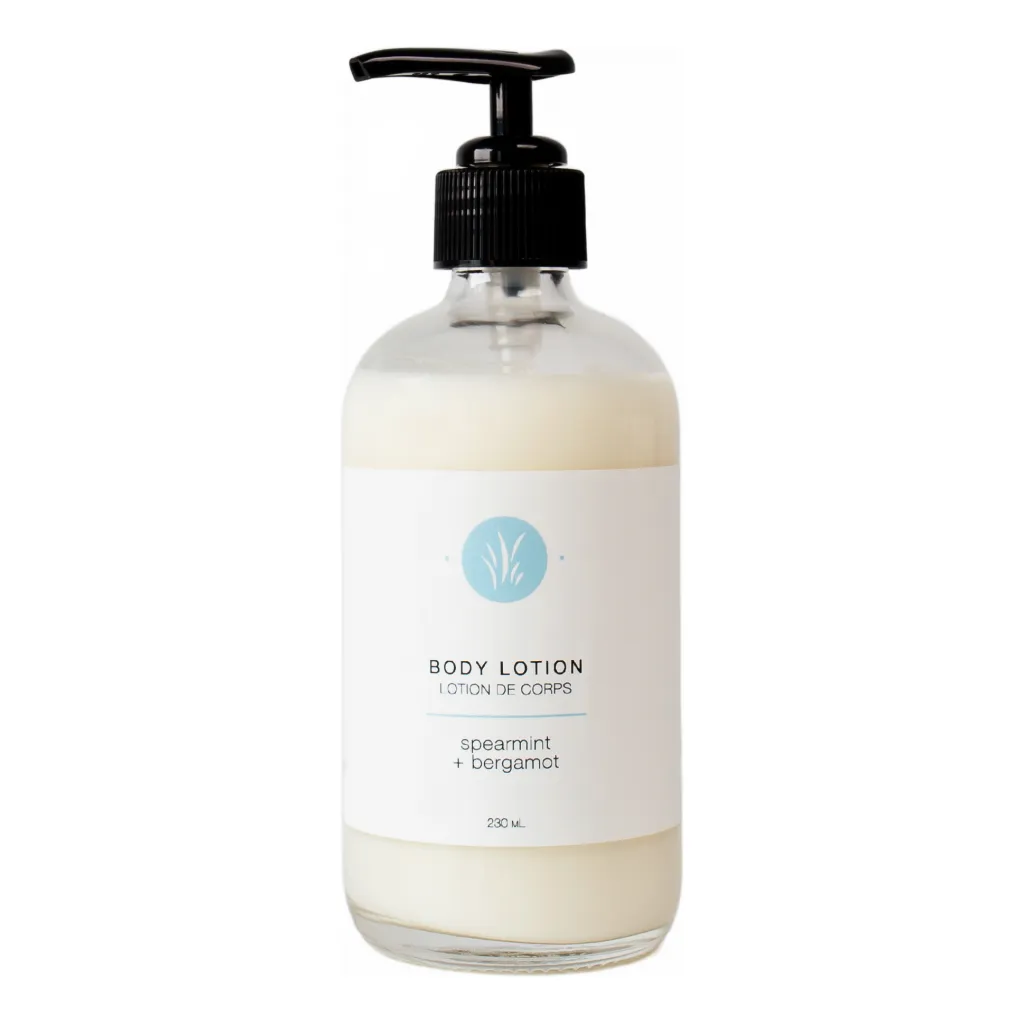 Body Lotion: Spearmint Bergamot