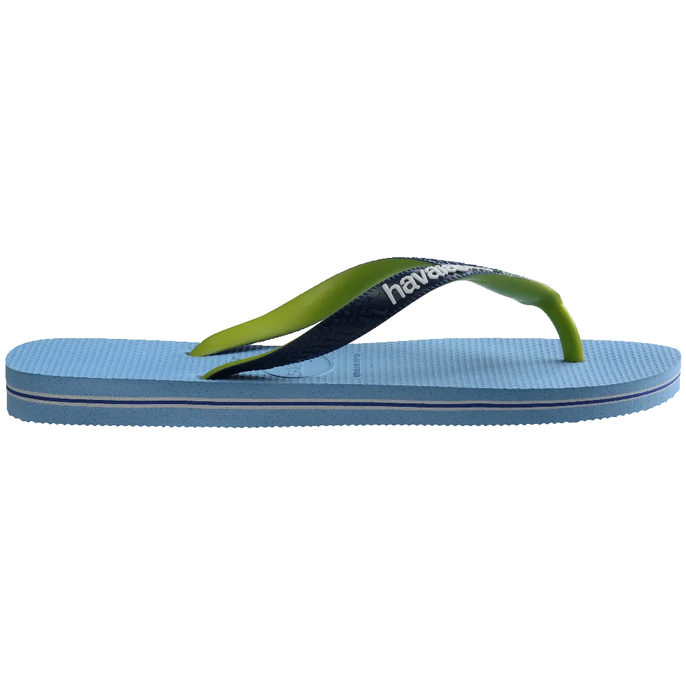 Brazil Logo Mix Flip Flops
