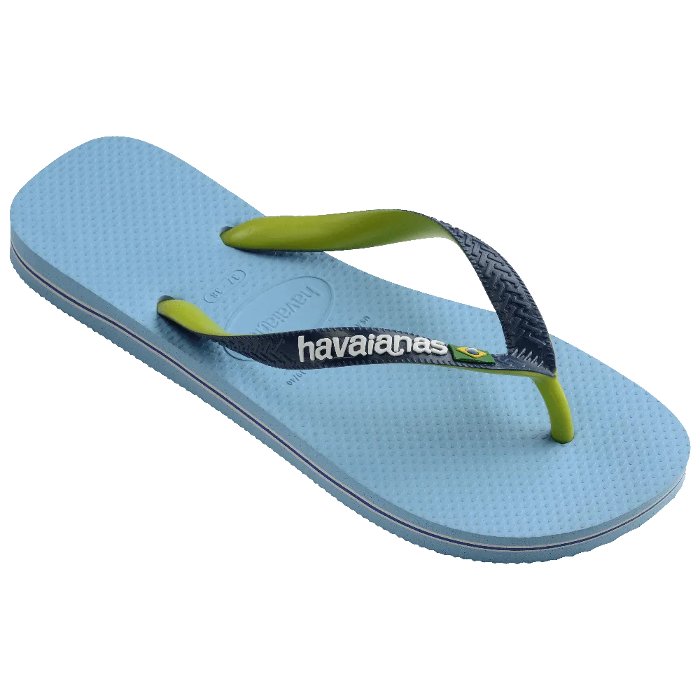 Brazil Logo Mix Flip Flops