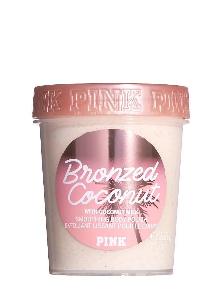 BRONZED COCONUT SMOOTHING BODY SCRUB W COCONUT MILK