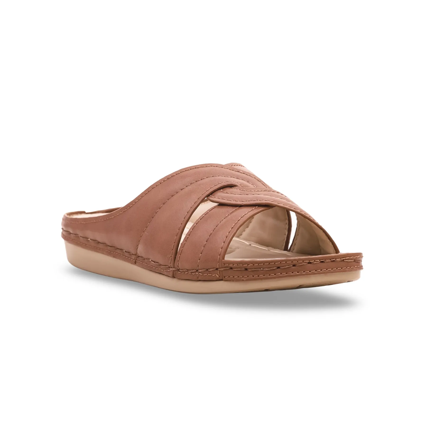 Brown Formal Slipper PU0145