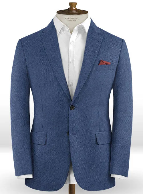 Caccioppoli Dapper Dandy Tavino Persian Blue Wool Suit