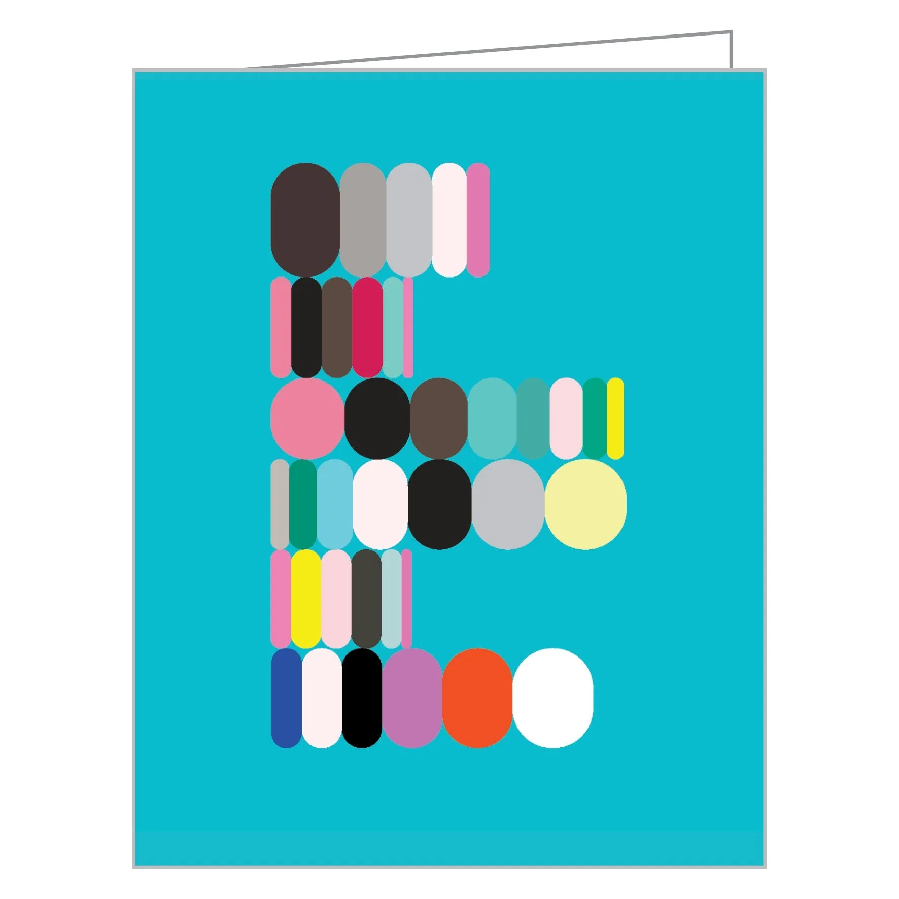 Colorful Geometrics QuickNotes Card Set