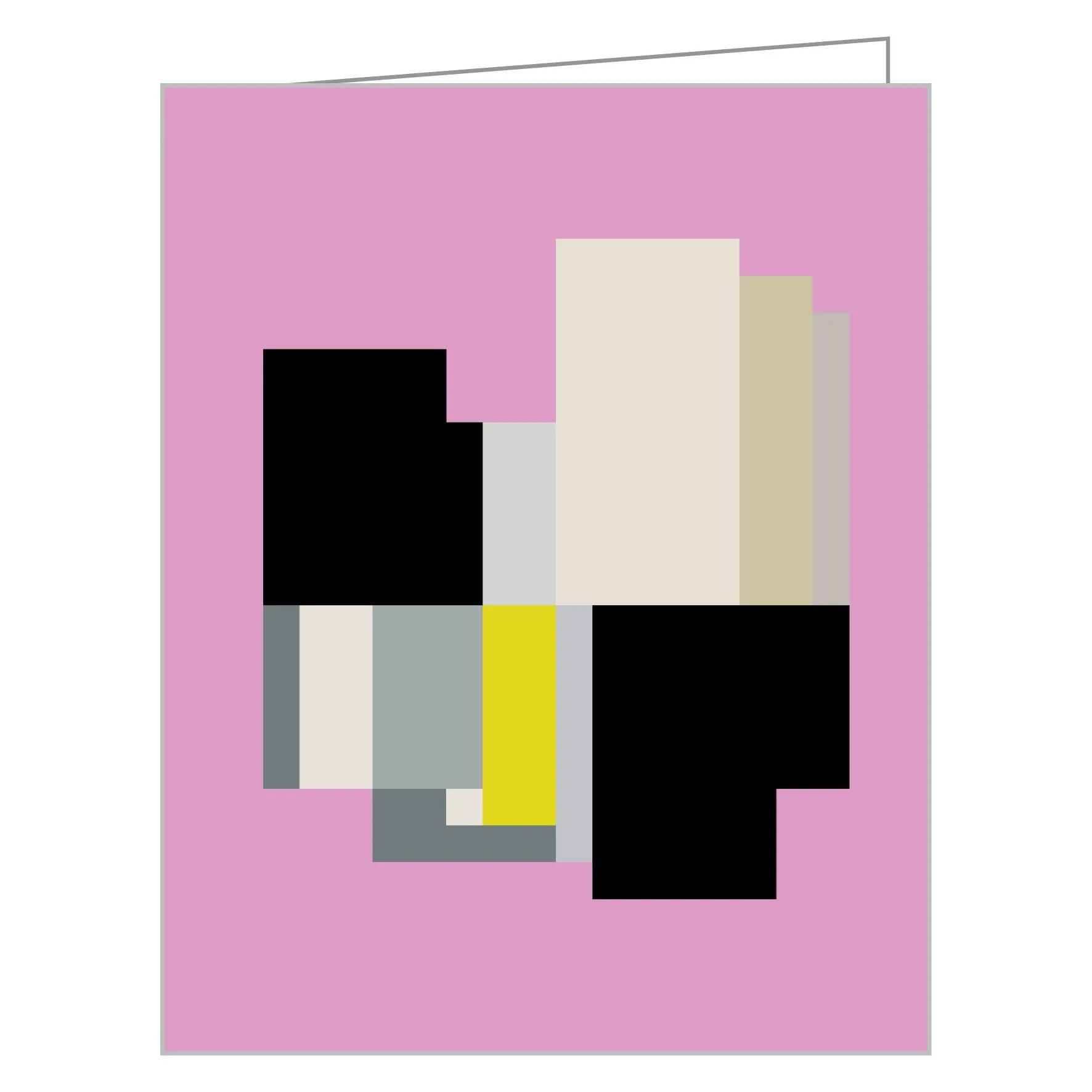 Colorful Geometrics QuickNotes Card Set