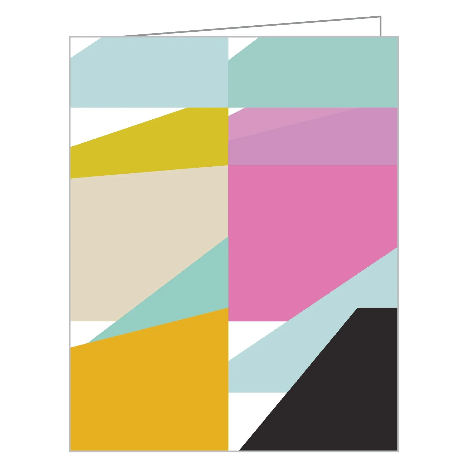 Colorful Geometrics QuickNotes Card Set