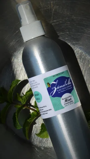 COOLING MINT Aromatherapy Body Mist ~ Organic Peppermint, Lavender, and Eucalyptus Spray