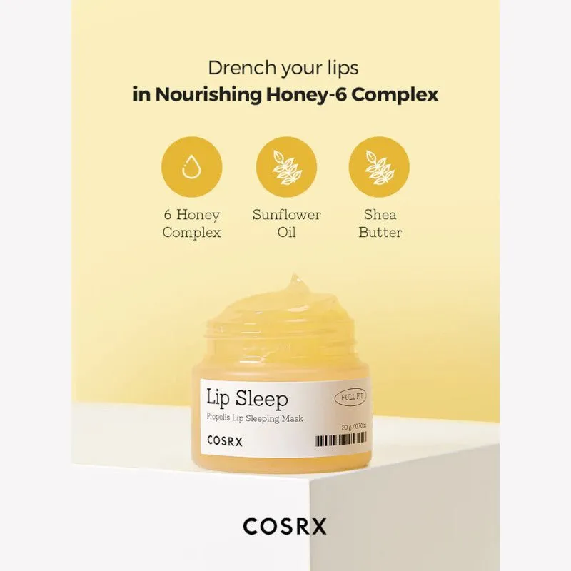 COSRX Full Fit Propolis Lip Sleeping Mask 20g (Clearance)