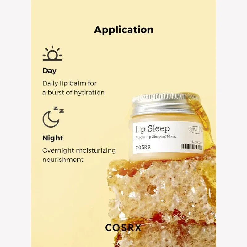 COSRX Full Fit Propolis Lip Sleeping Mask 20g (Clearance)