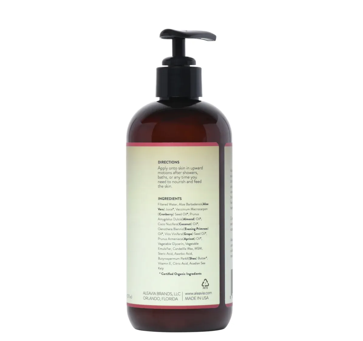 Cranberry Prebiotic Body Lotion