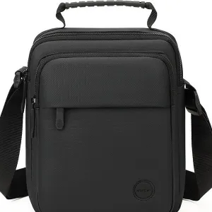 deanwangkt  New Men's Business Messenger Bag Simple Casual Shoulder Bag Solid Color Portable Waterproof Men's Backpack