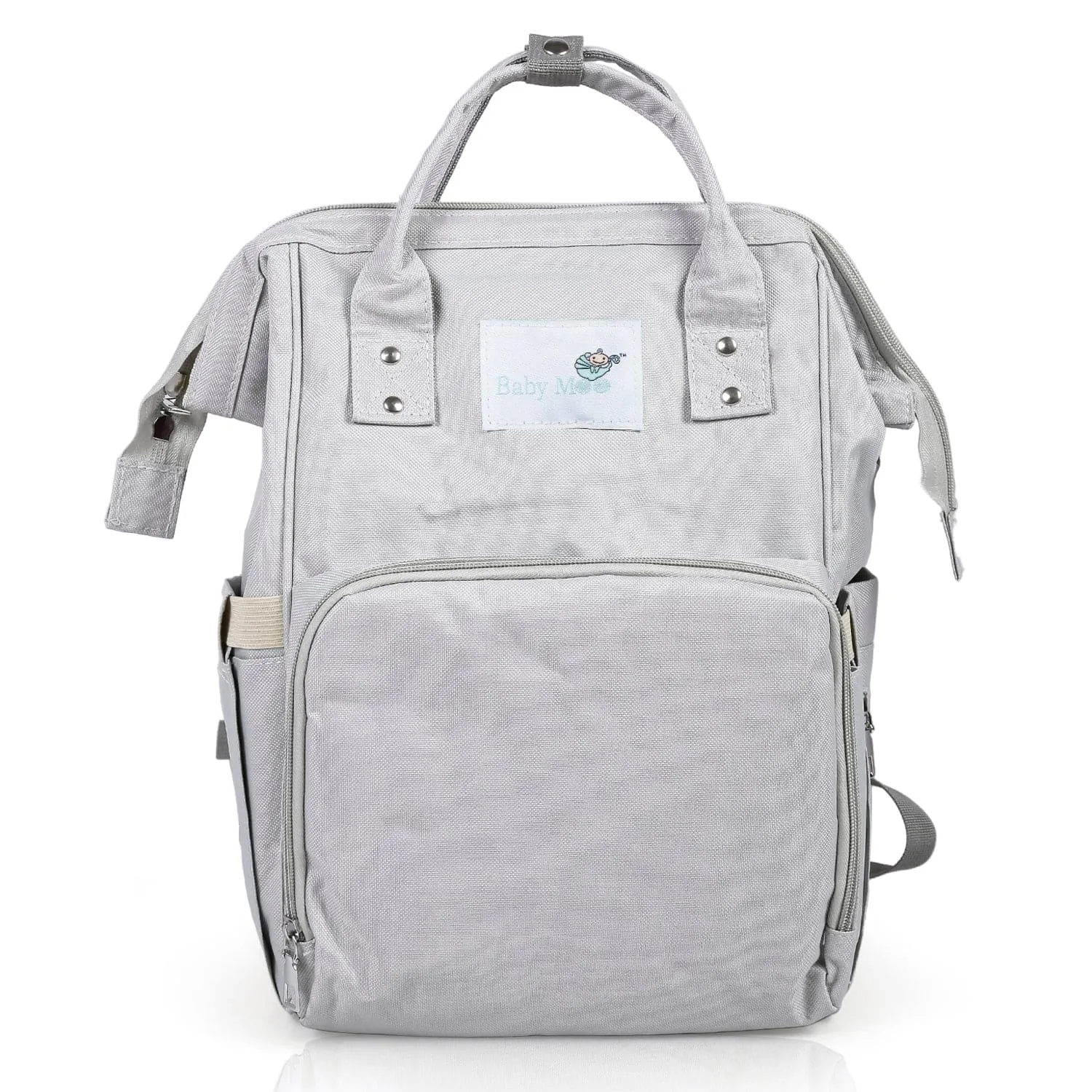 Diaper Bag 
Maternity Backpack Solid Grey