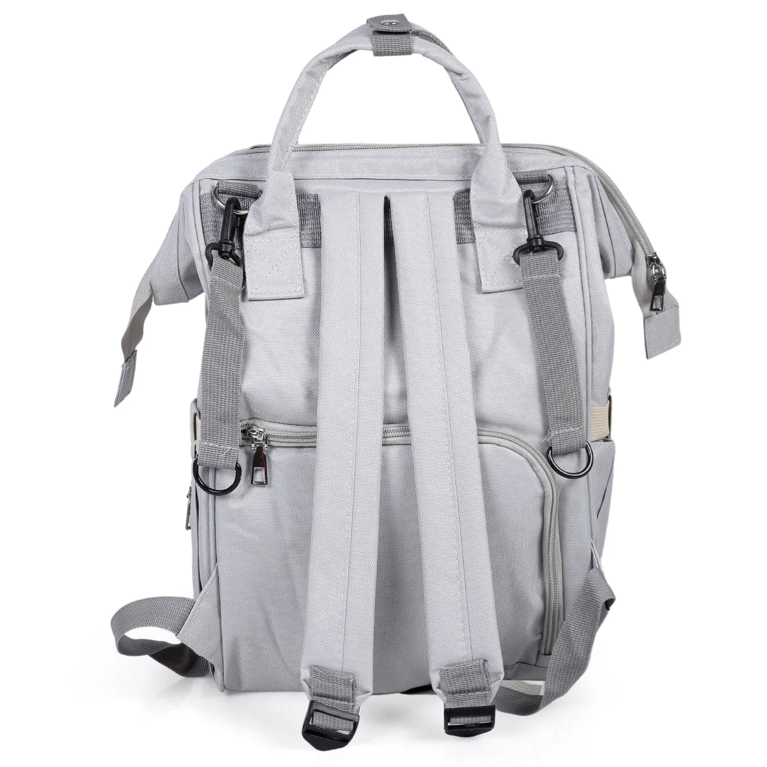 Diaper Bag 
Maternity Backpack Solid Grey