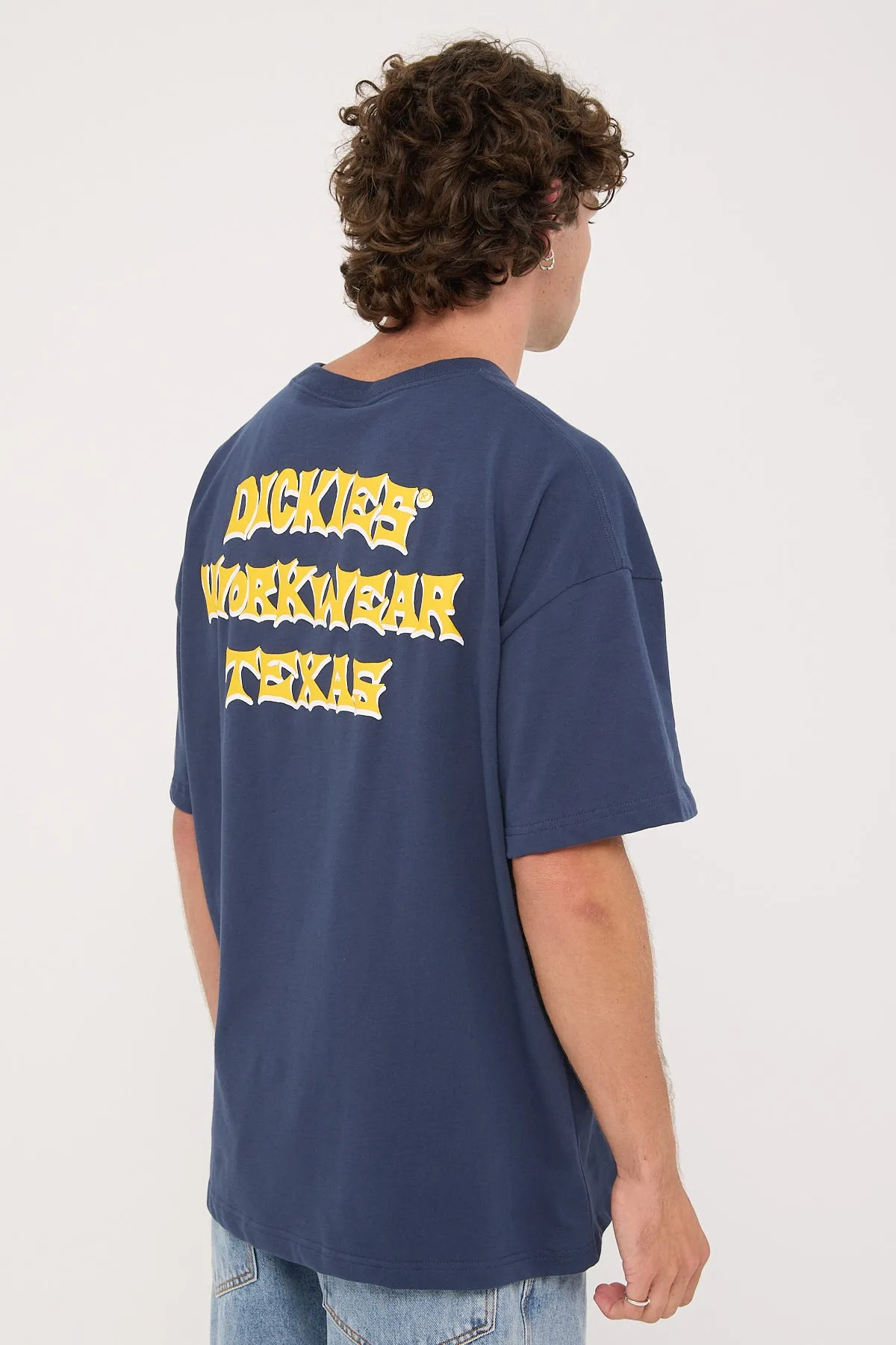 Dickies Texas Workwear 330 Tee Navy