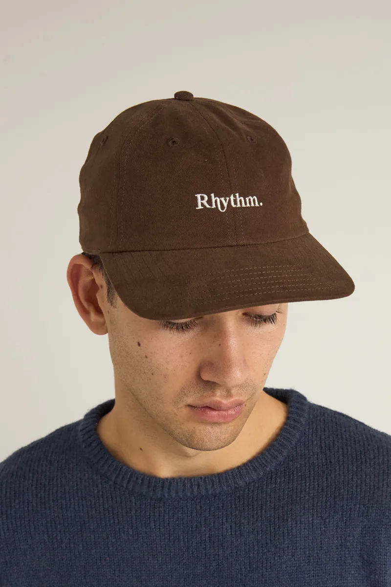 Essential Brushed Twill Cap Vintage Brown