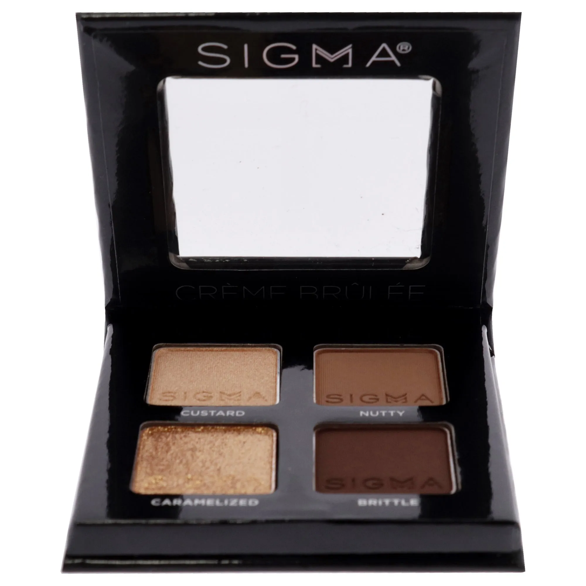 Eyeshadow Quad - Creme Brulee by SIGMA for Women - 0.14 oz Eye Shadow