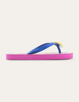 Flip Flops (Girls)-Multi Floral