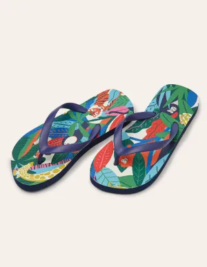 Flip Flops-Multi Jungle