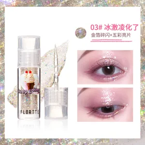 Flortte Heart Attack Liquid Eyeshadow 03 - Melted Ice Cream