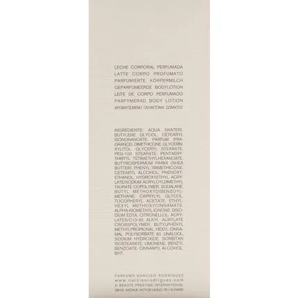 Fragrant body lotion, Narciso Rodriguez