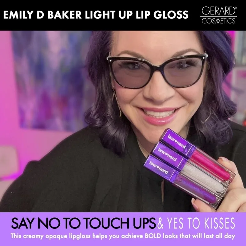 Gerard Cosmetics Emily D Baker X Lighted Lip Gloss - Objection