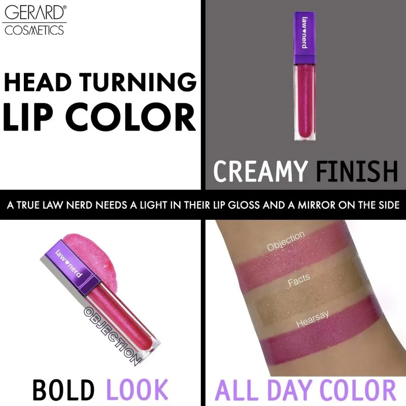 Gerard Cosmetics Emily D Baker X Lighted Lip Gloss - Objection