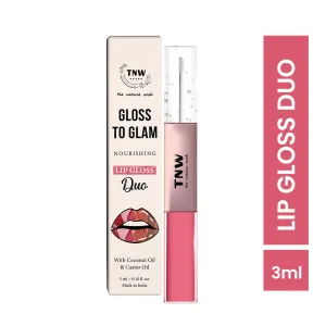 Gloss to Glam Nourishing Lip Gloss Duo for Shiny Lips @ 1 (Paytm Exclusive)